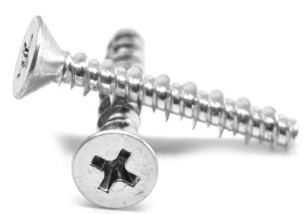 #10 - 32 X 5/8" PHILLIPS FLAT HEAD 410 STAINLESS TYPE F